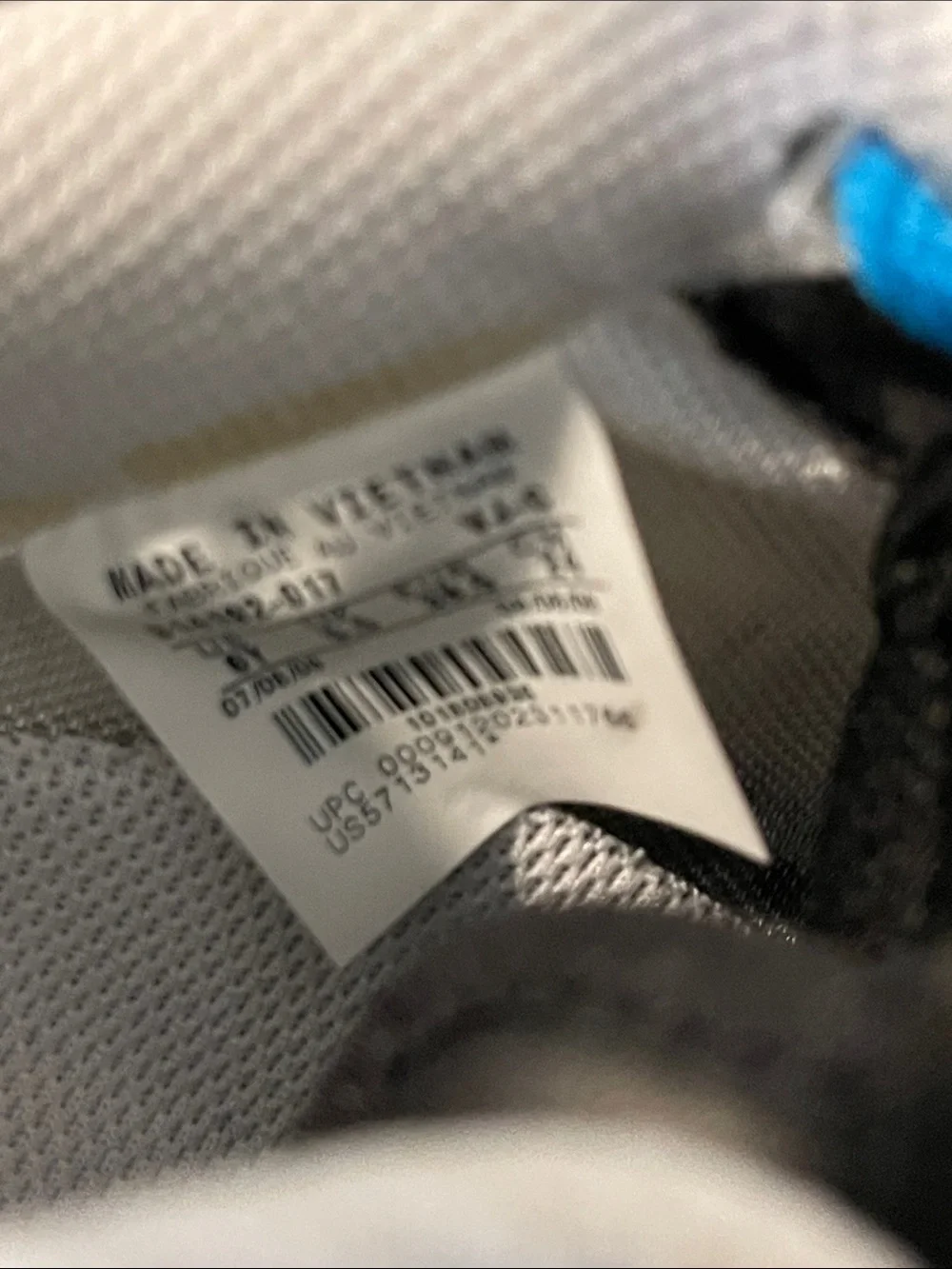 Nike Air Force 1 Youth Size 6 Black and Blue Low-Top Sneakers